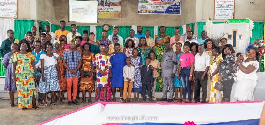 The congregation gathered at a Kingdom Business programme.