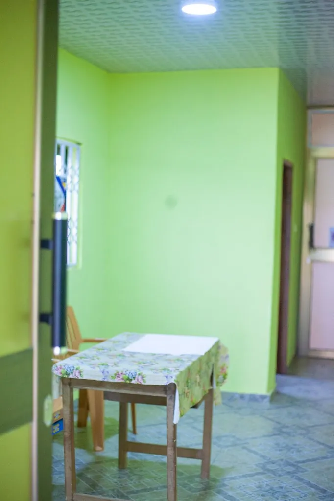 Renovated interior of a church facility.