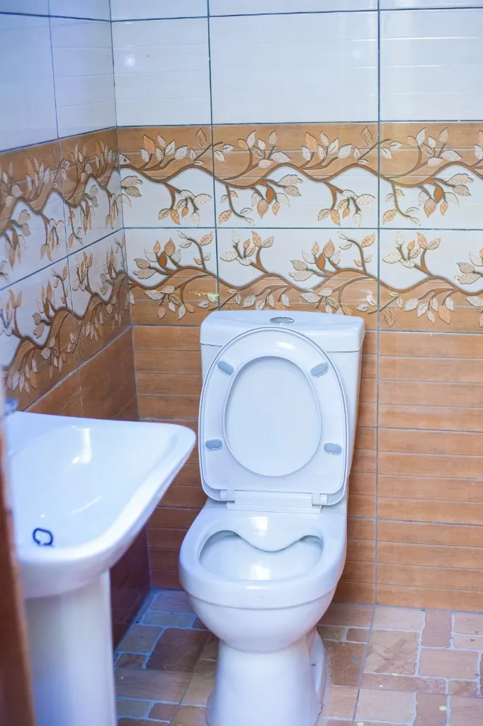 Sanitary facilities provided as part of church infrastructural development.
