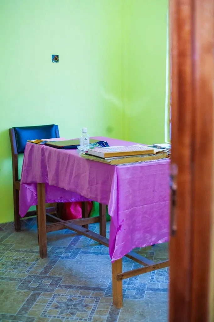 Renovated church interior following Foundation support.