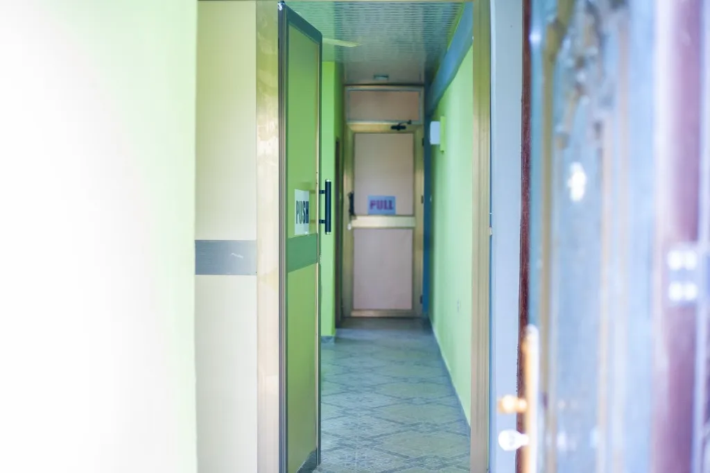 A completed space within a church facility supported by Emmacel Foundation.