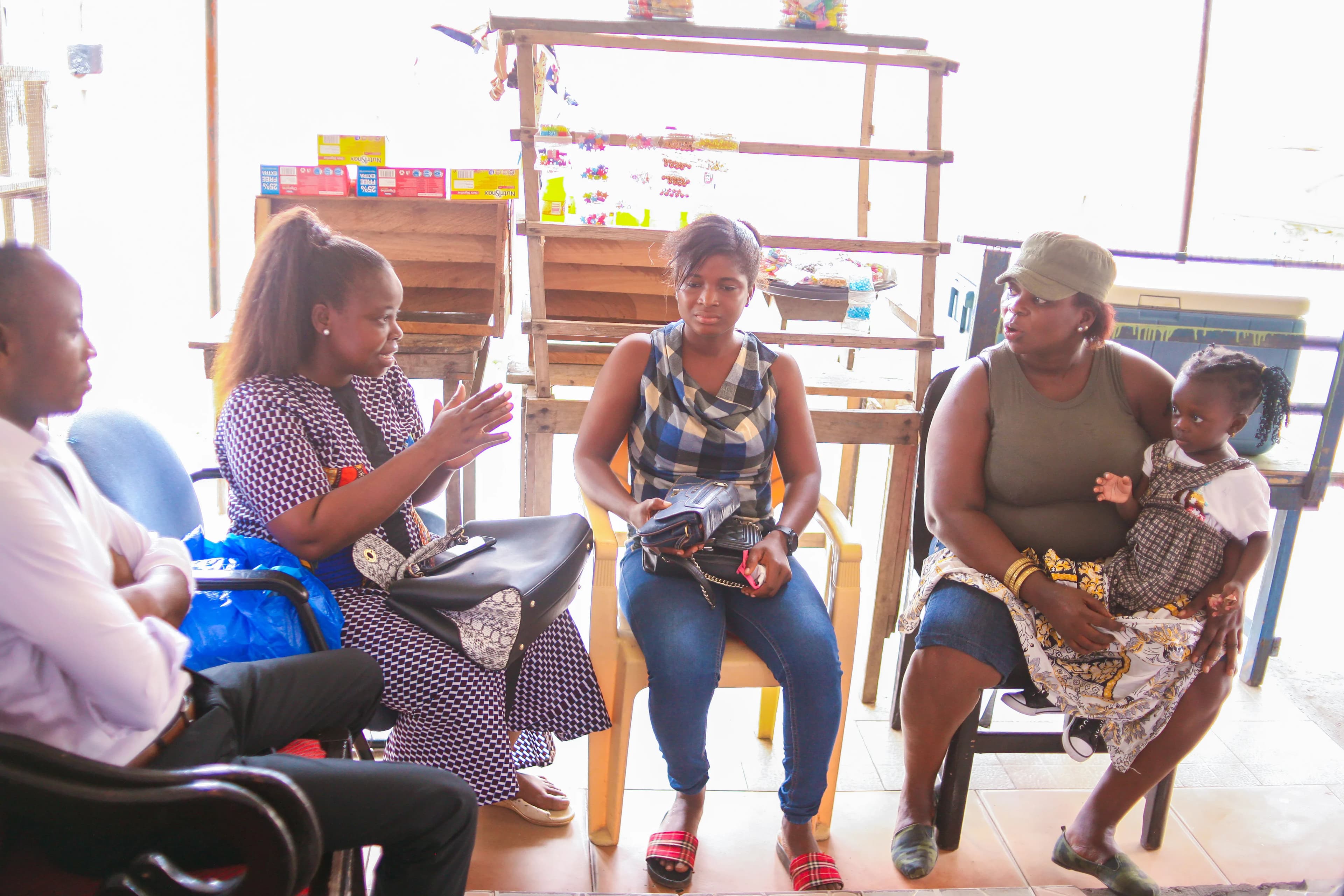 Introduction of Berlinder to an Emmacel partner to learn hairdressing