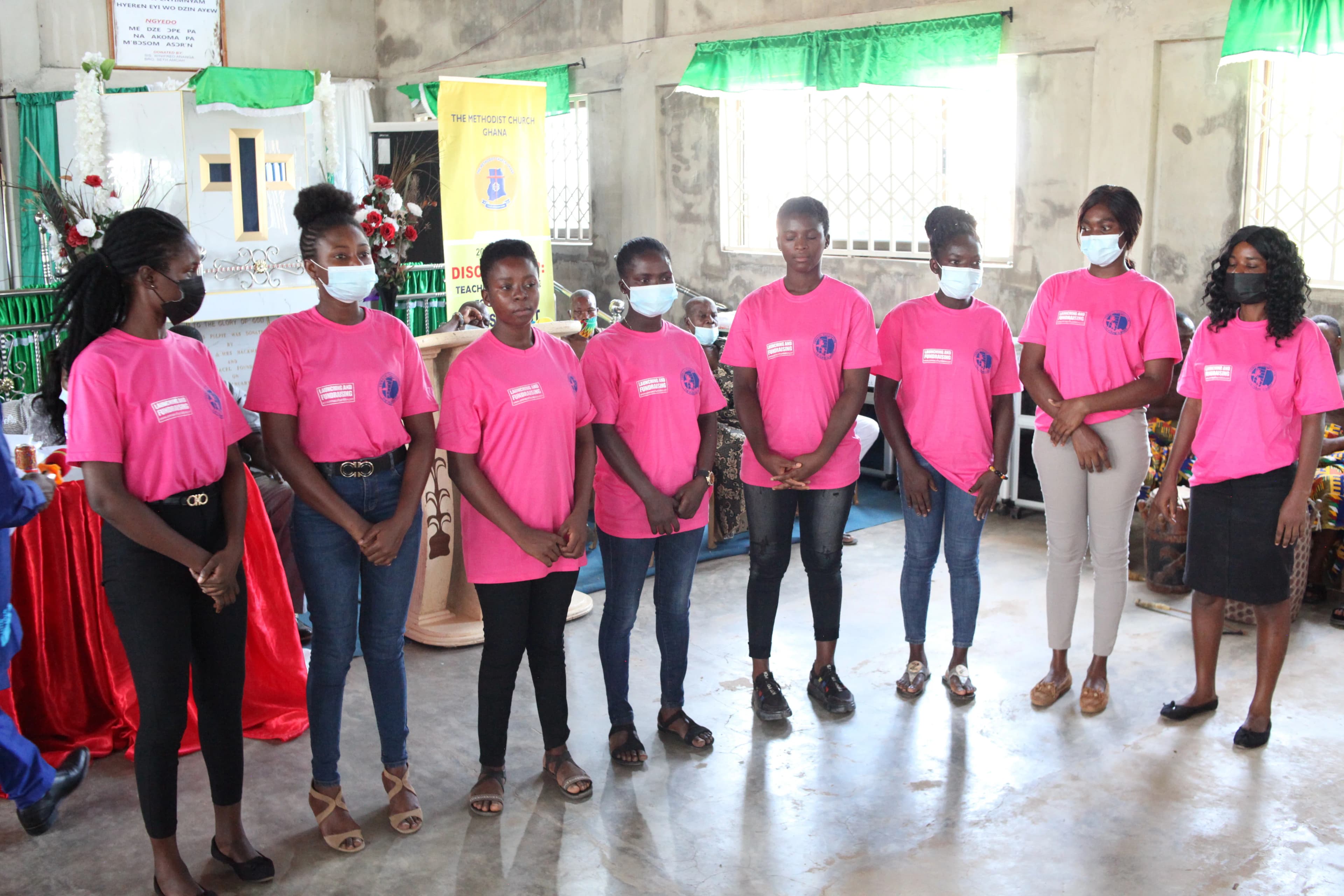 Beneficiaries at the launch