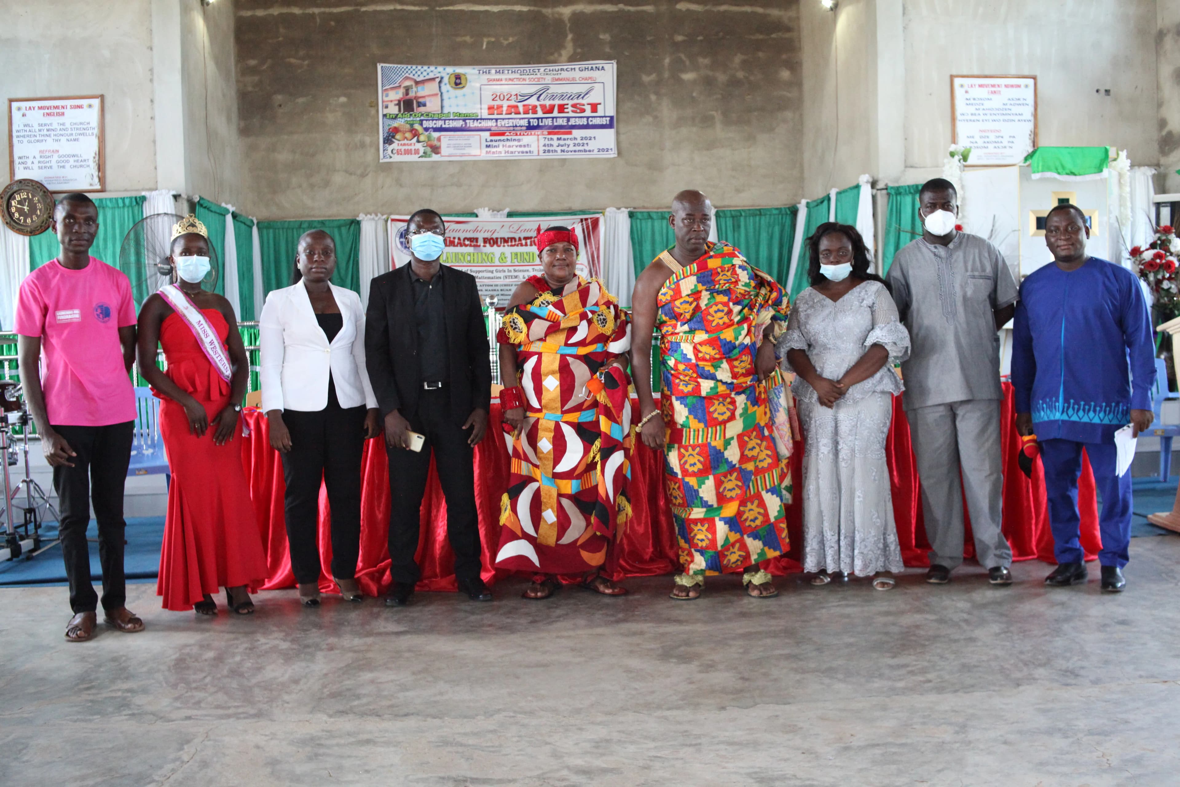 Dignitaries at the launch
