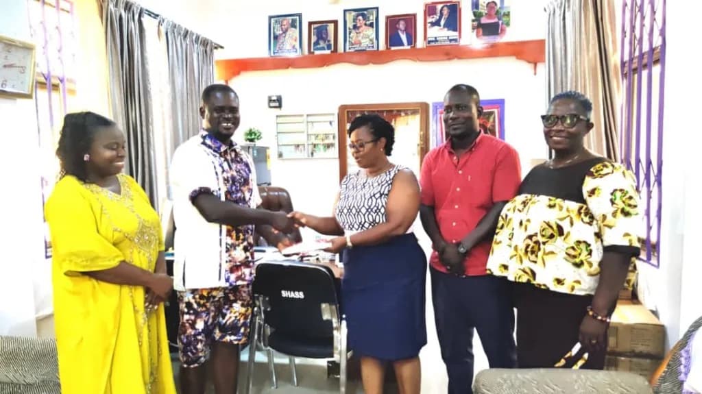 Donation of CCTV cameras to Shama SHS (SHASS)