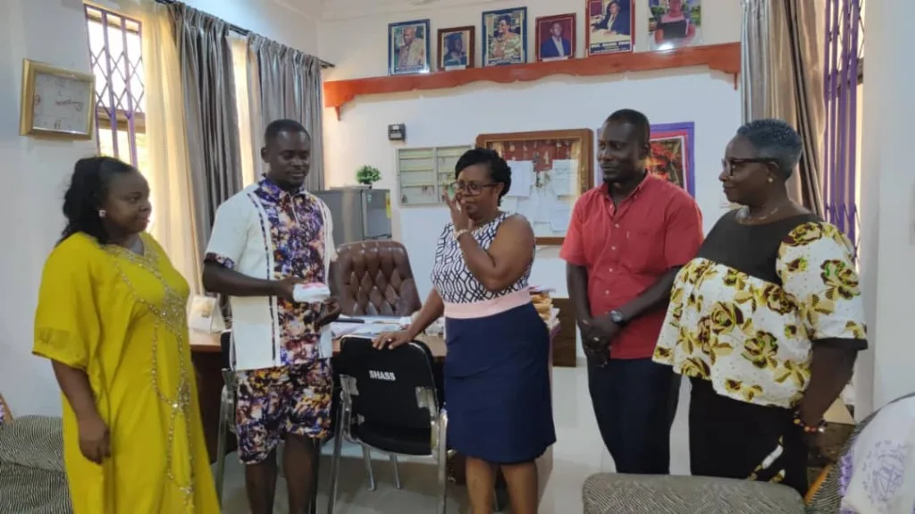 Handover of CCTV cameras at Shama Senior High School